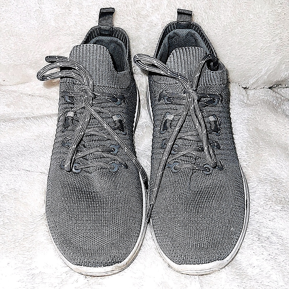 TOMMY BAHAMA GOLF 🌺 GRAY SLIP-ON KNIT CLOTH SNEAKERS WALKING SHOES Womens 9-1/2 - Picture 5 of 9